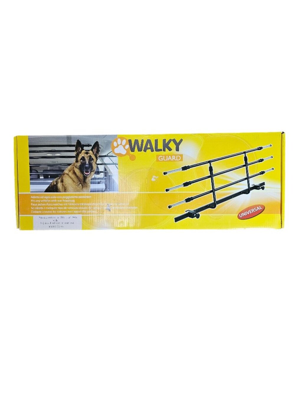 Walky Guard Universal Pet Barrier For Rear-Seat Headrests OPEN BOX